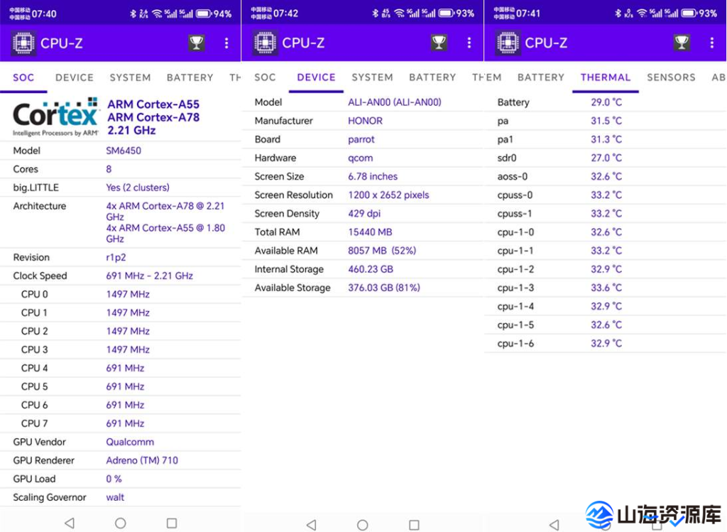 CPU-Z安卓版(手机硬件检测工具) v1.52 修改版